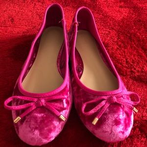 New, pink flats Size 7.5 $8